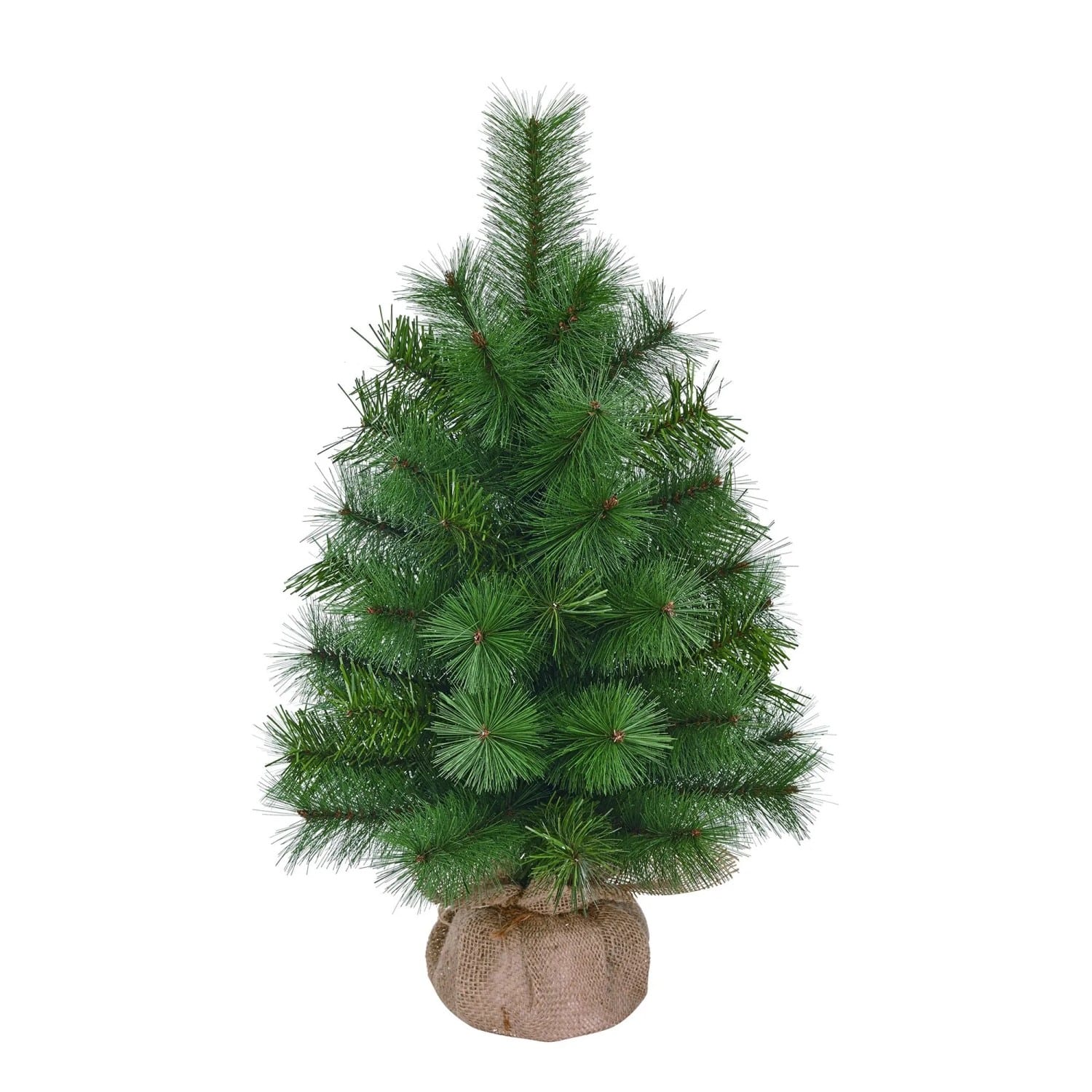 Black Box Trees Weihnachtsbaum Koyama mit Burlap Ø 35 cm x 60 cm Grün
