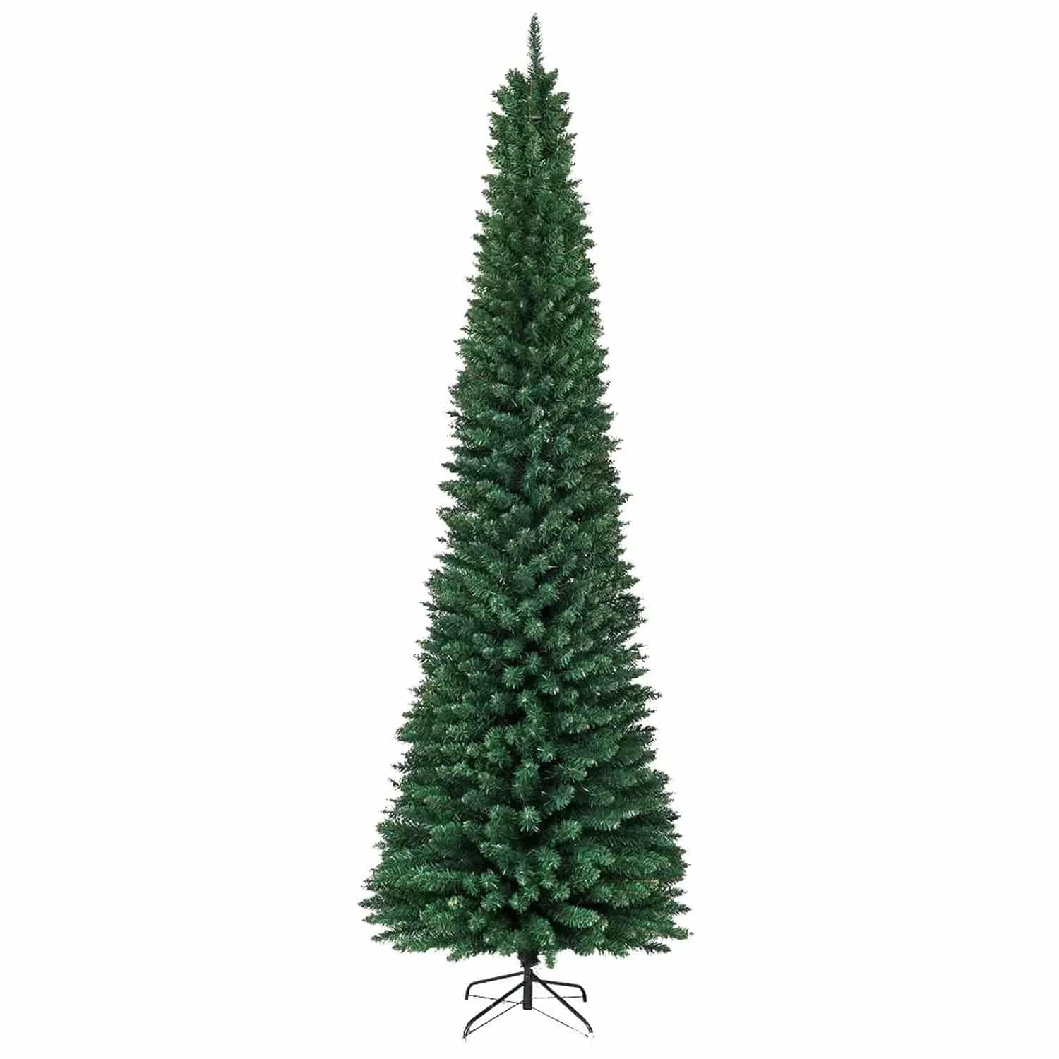Costway Bleistift Weihnachtsbaum 270cm