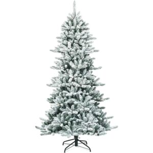 Costway Künstlicher Weihnachtsbaum 210cm Bleistiftbaum 1108 Spitzen