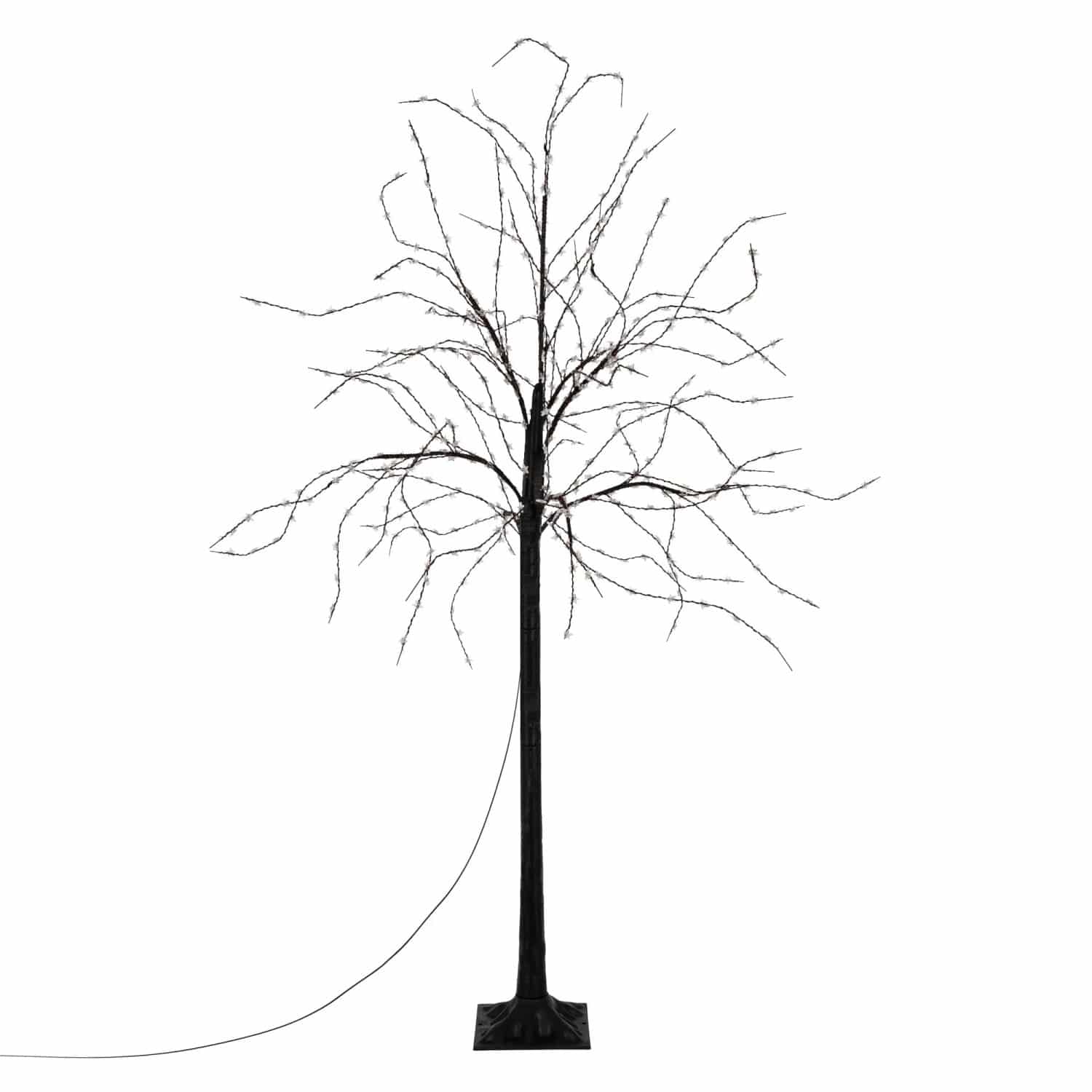 ECD Germany LED-Baum 150cm 600 Warmweiß LED Künstlicher Weihnachtsbaum