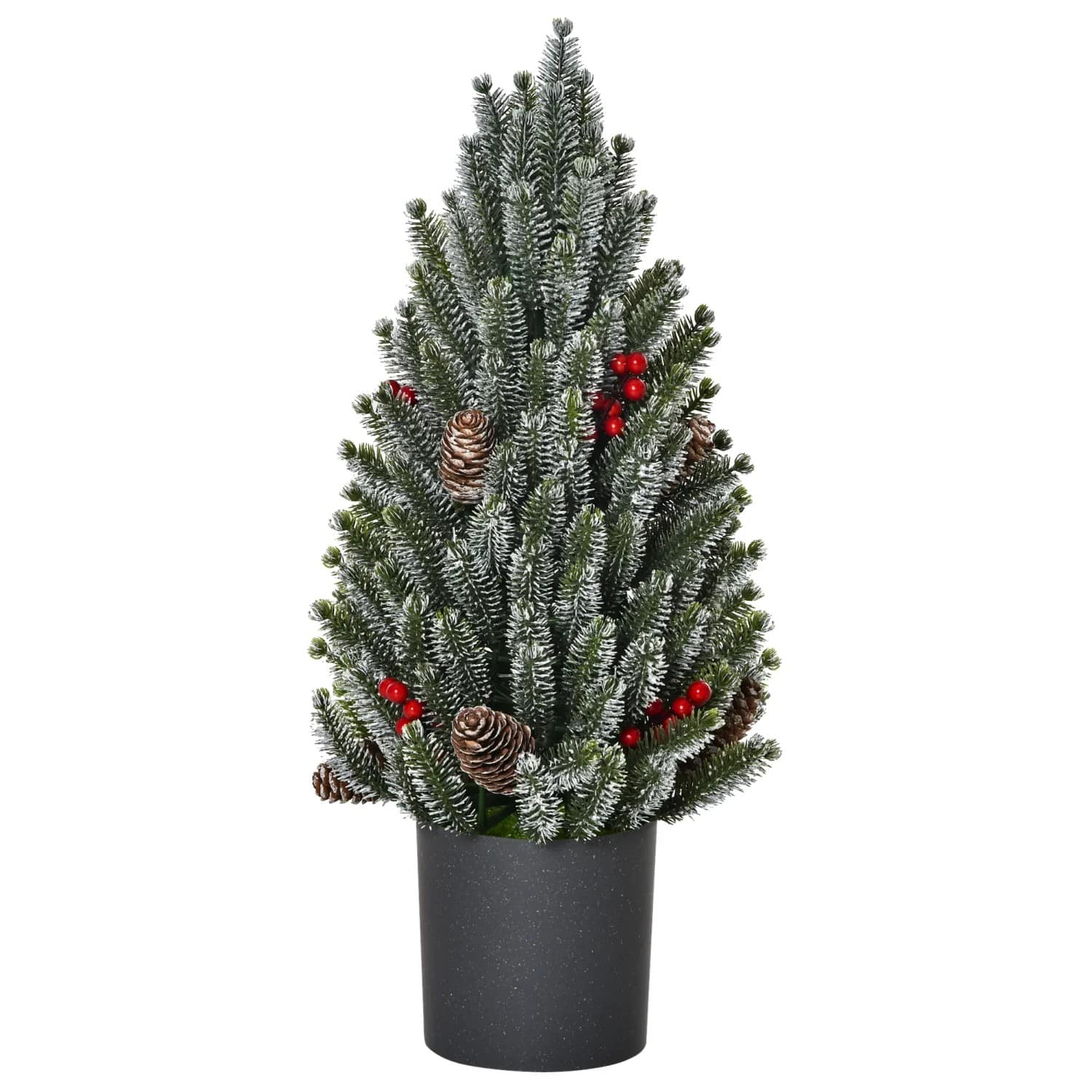 HOMCOM Künstlicher Weihnachtsbaum 170 Äste Ø27 x 47 cm