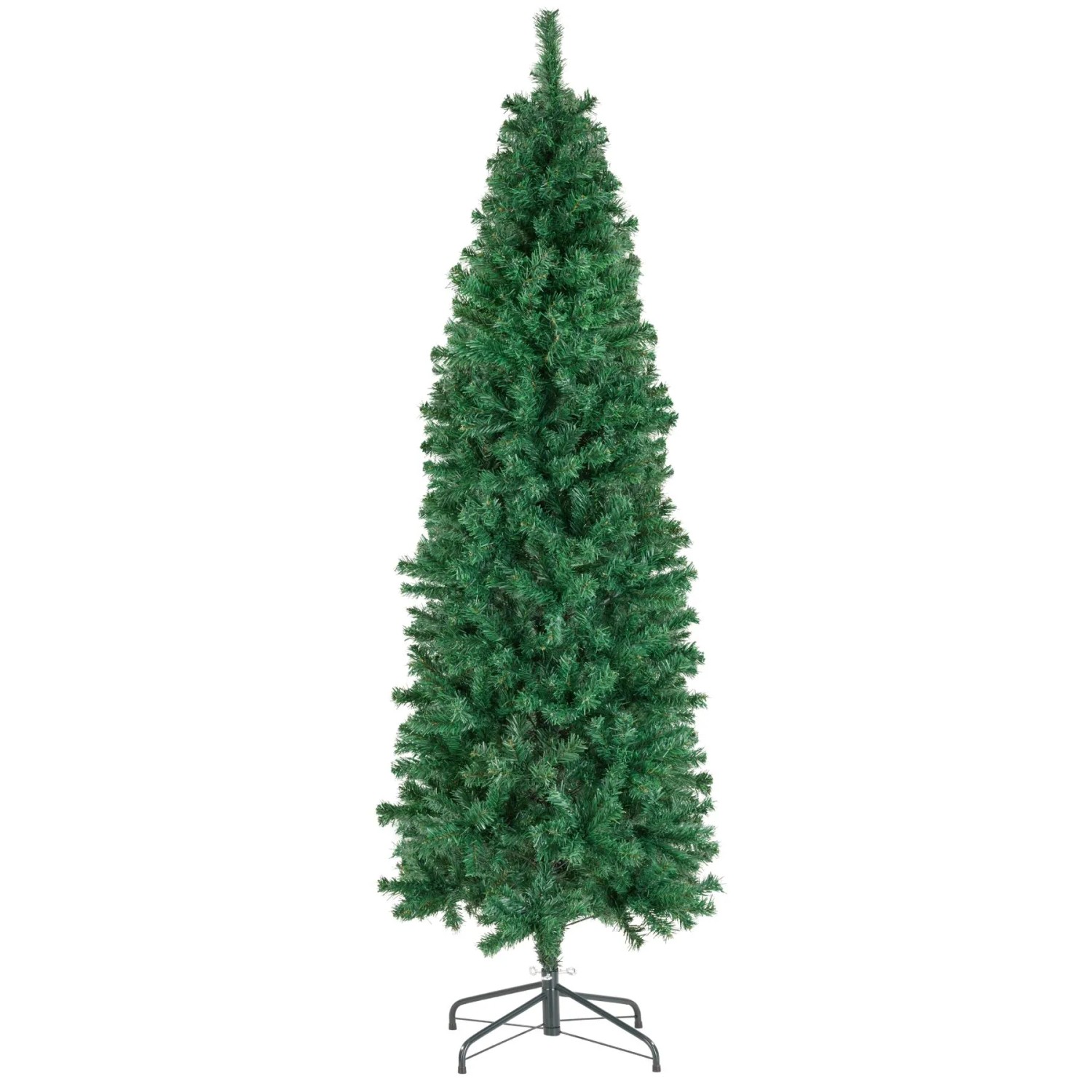 Tectake Weihnachtsbaum Comet Verschiedene Größen Künstlich In Grün Mit Dichten Nadeln Detailliert und Naturgetreu 65 x 65 x 150 cm Grün