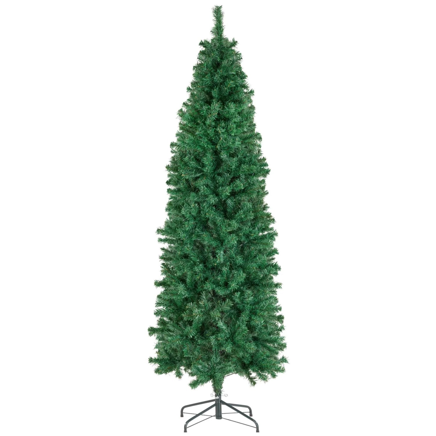 Tectake Weihnachtsbaum Comet Verschiedene Größen Künstlich In Grün Mit Dichten Nadeln Detailliert und Naturgetreu 70 x 70 x 180 cm Grün