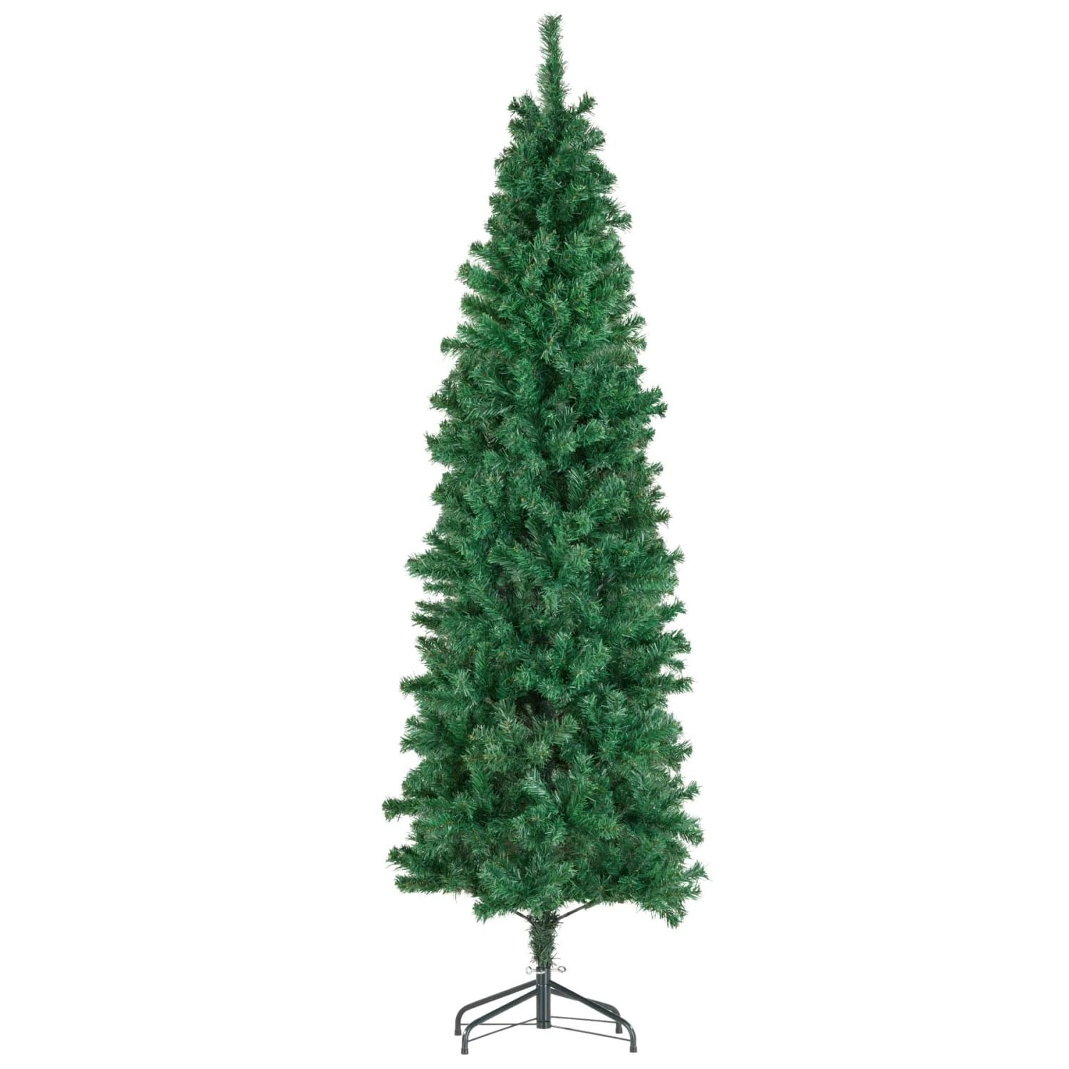 Tectake Weihnachtsbaum Comet Verschiedene Größen Künstlich In Grün Mit Dichten Nadeln Detailliert und Naturgetreu 70 x 70 x 200 cm Grün