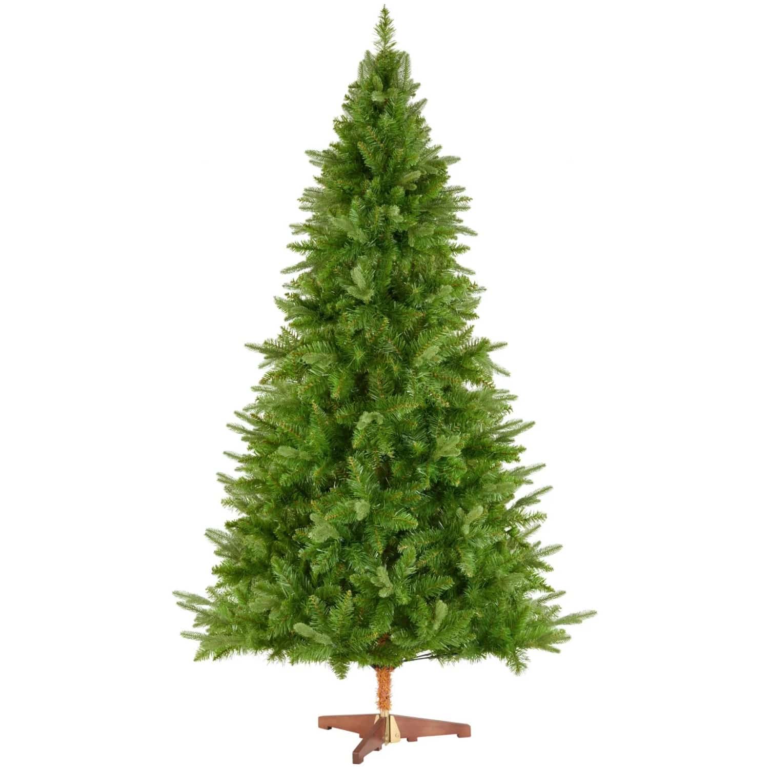 Tectake Weihnachtsbaum Cupid Verschiedene Größen Künstlich In Grün Pvc und Spritzgussnadeln Detailliert und Naturgetreu 105 x 105 x 180 cm Grün