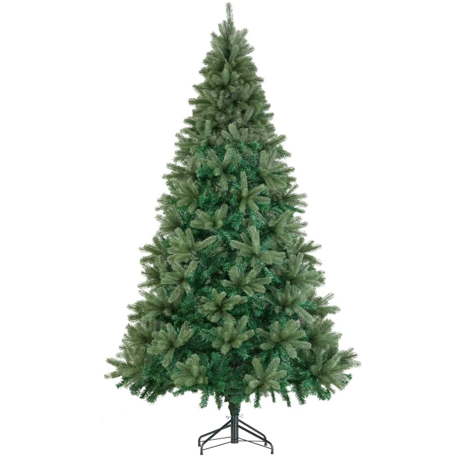 Tectake Weihnachtsbaum Prancer Verschiedene Größen Künstlich In Grün Mit Pvc und Spritzgussnadeln Detailliert und Naturgetreu 130 x 130 x 230 cm G