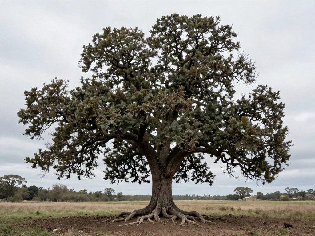 Baum windiger Standort