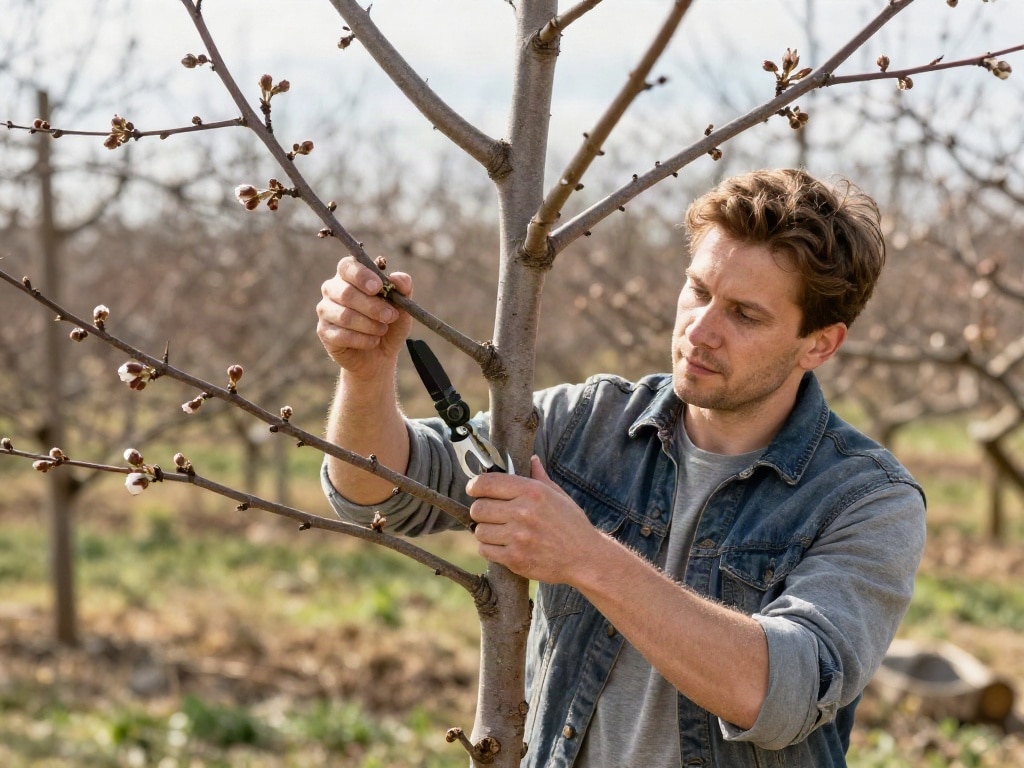 Erziehungsschnitt Baum