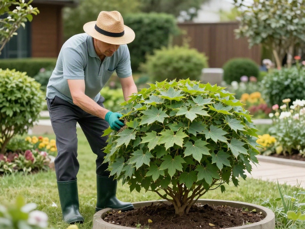 Kugelbaum kleiner Garten