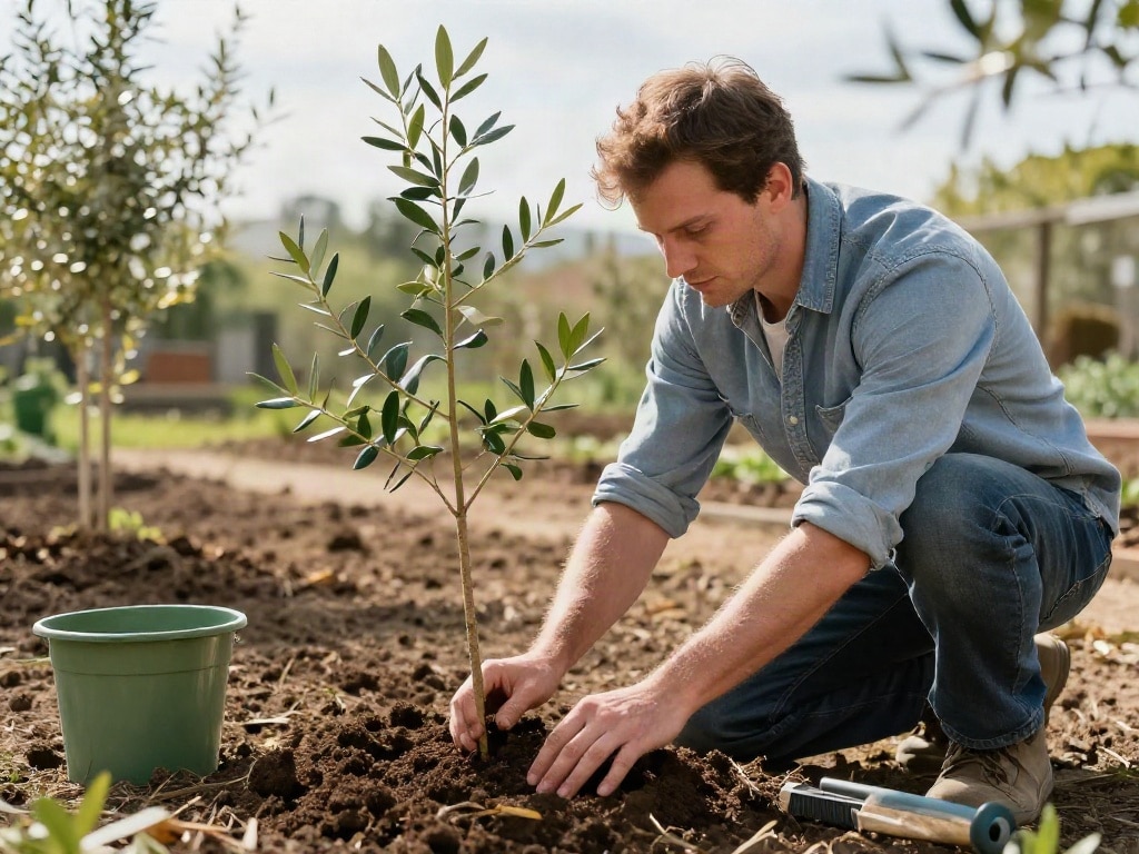 Olivenbaum pflanzen