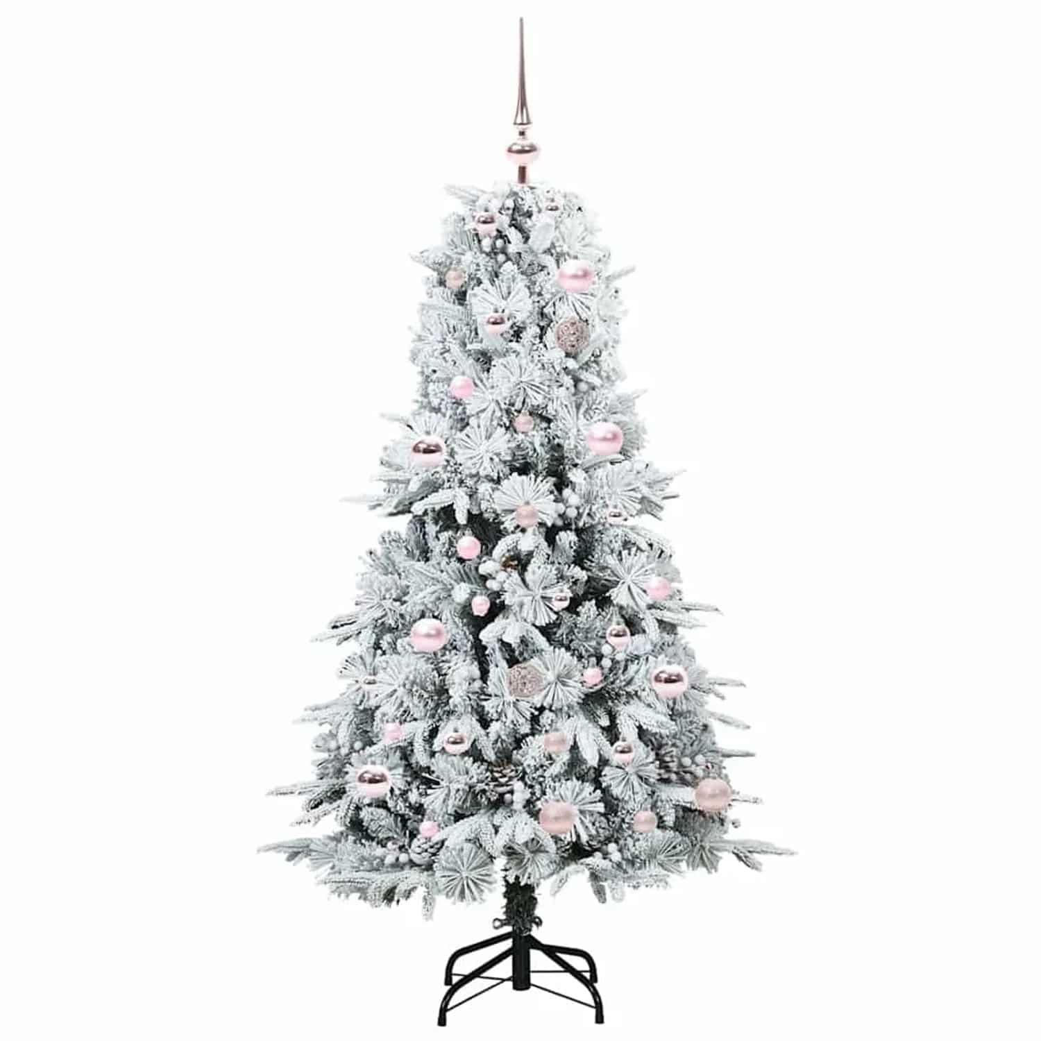vidaXL Künstlicher Klappbarer Weihnachtsbaum Grün 150 cm PE und PVC 3397473