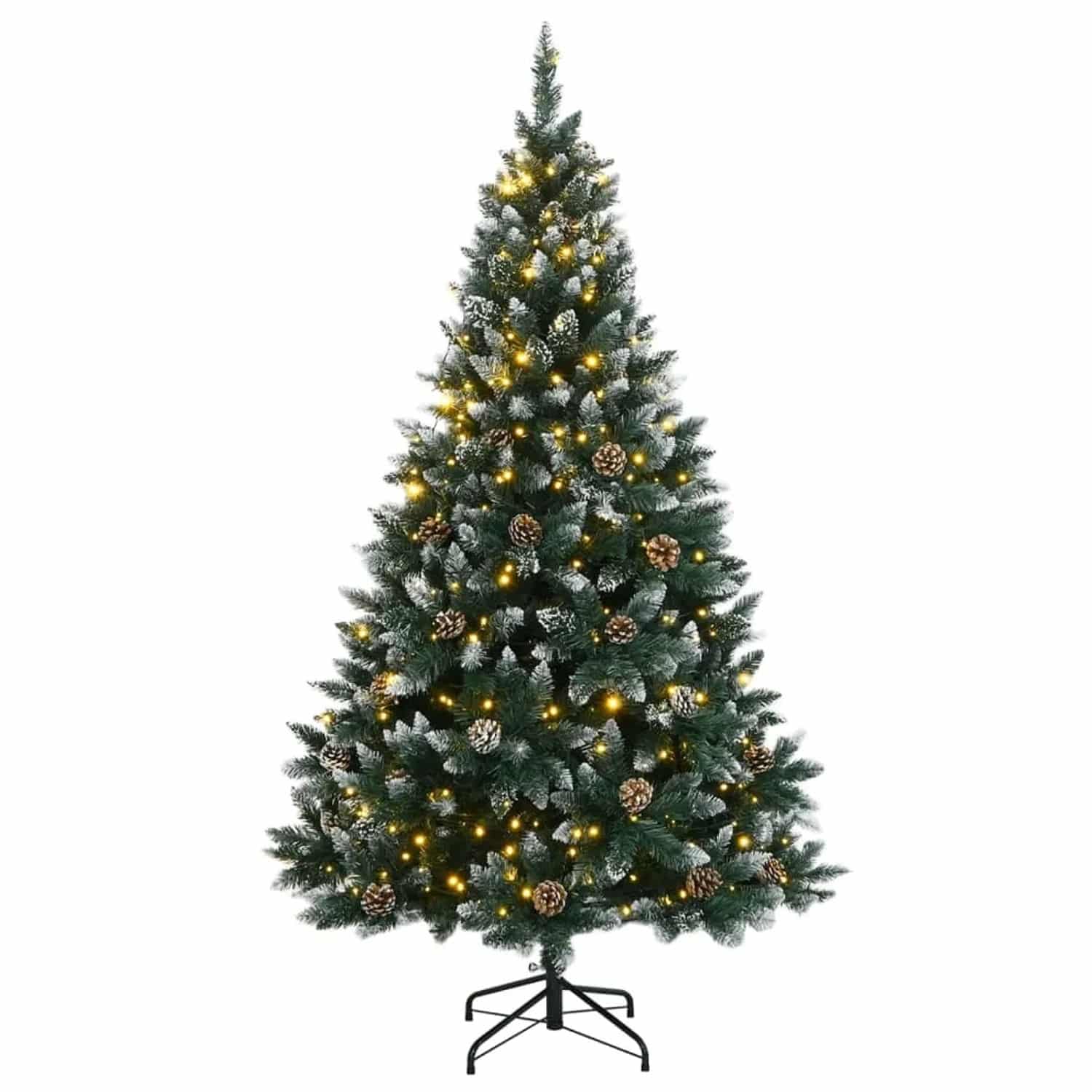 vidaXL Künstlicher Weihnachtsbaum 300 LEDs 240 cm 3315777