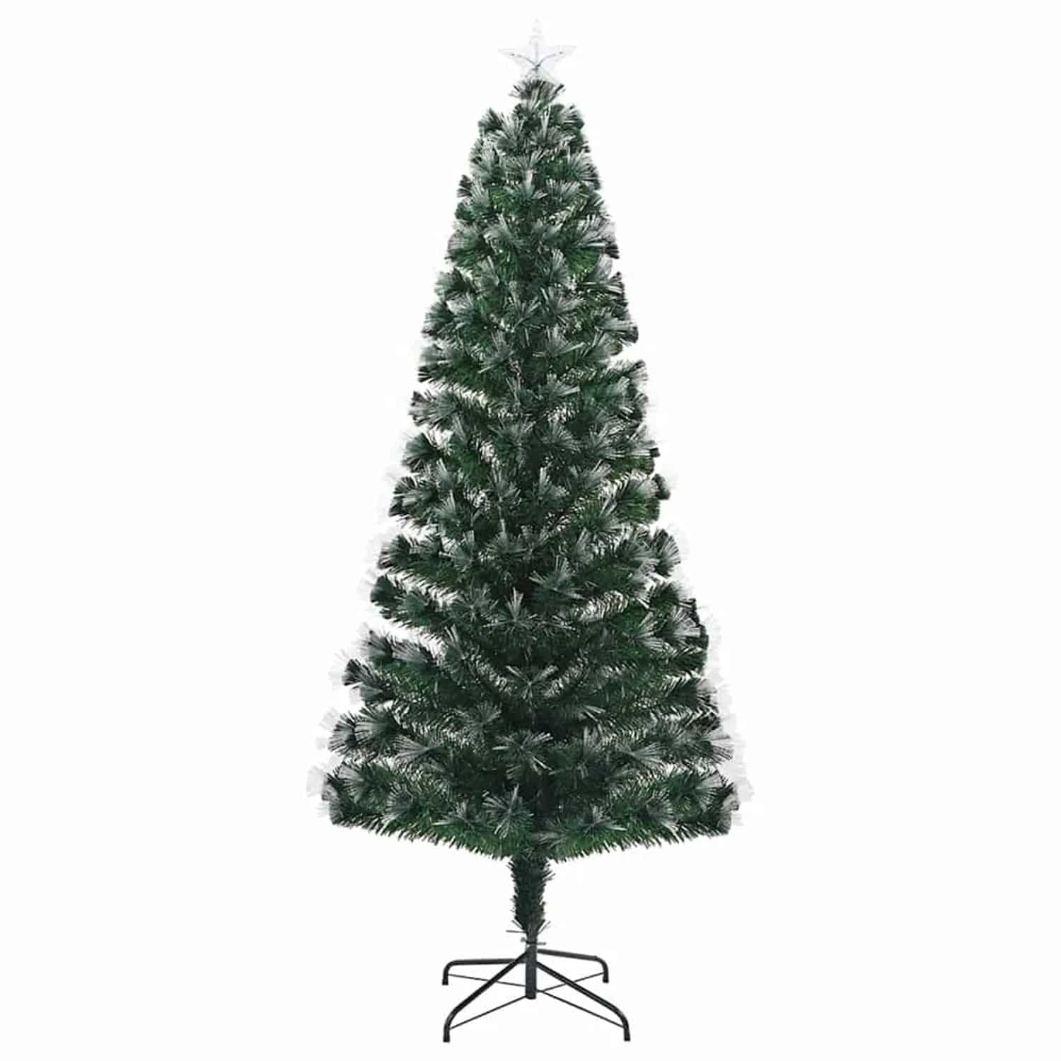 vidaXL Künstlicher Weihnachtsbaum Grün 240 cm PVC 42019346