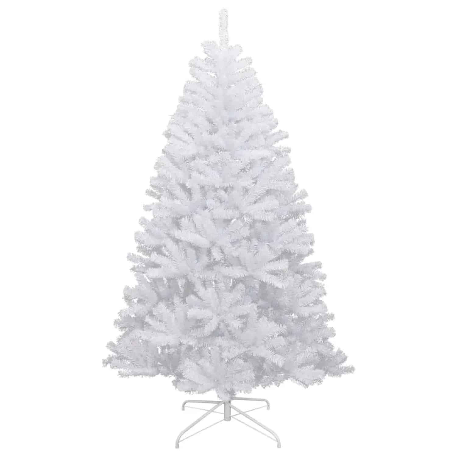 vidaXL Künstlicher Weihnachtsbaum Klappbar Beschneit 120 cm Modell 3