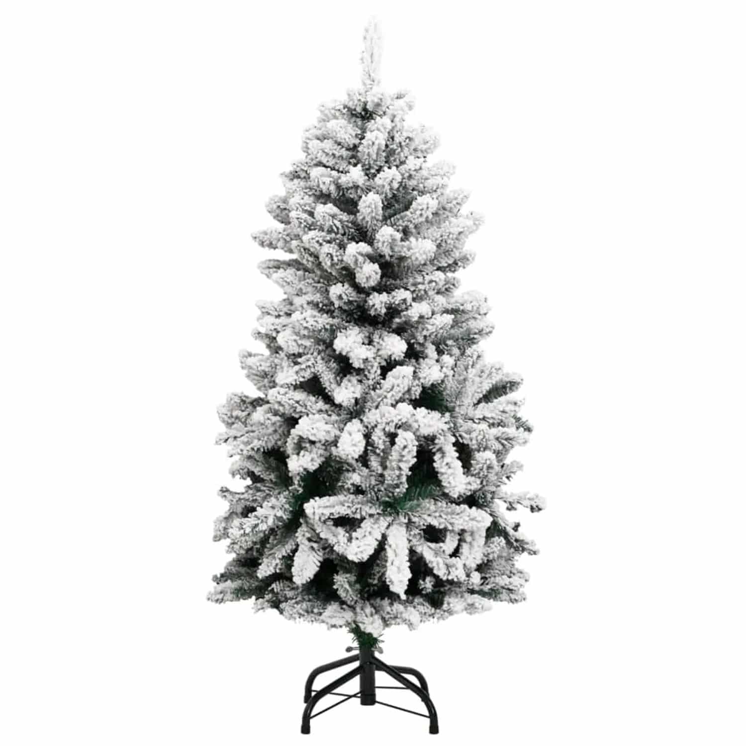 vidaXL Künstlicher Weihnachtsbaum Klappbar Beschneit 120 cm Modell 6
