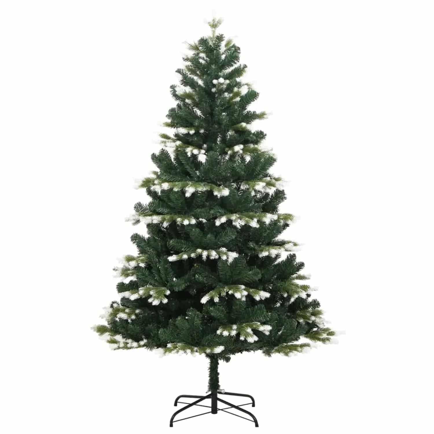 vidaXL Künstlicher Weihnachtsbaum Klappbar Beschneit 240 cm Modell 3