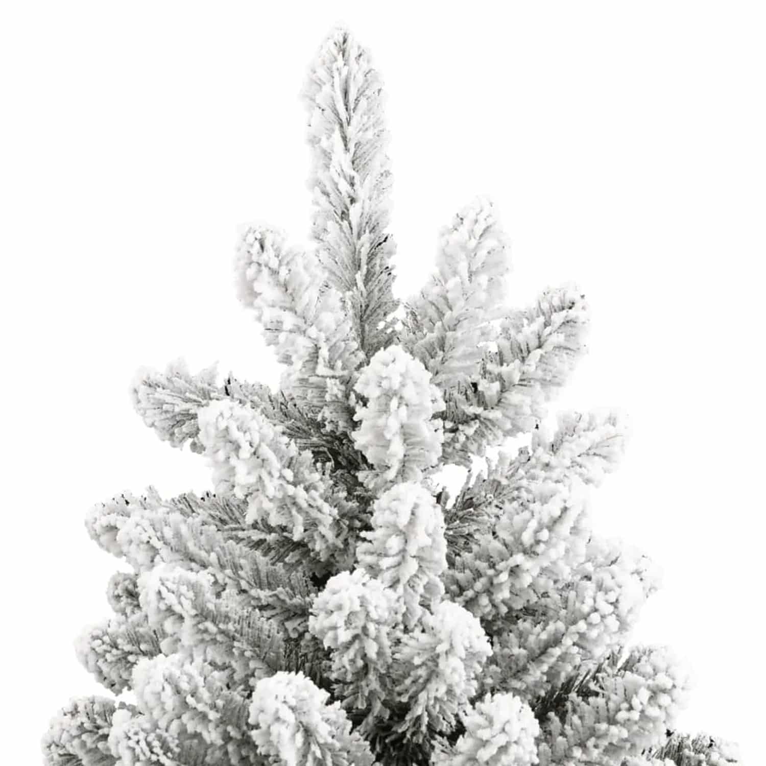 vidaXL Künstlicher Weihnachtsbaum Klappbar Beschneit 270 cm 357796