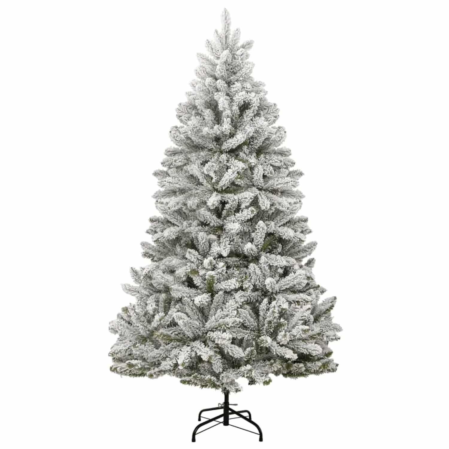 vidaXL Künstlicher Weihnachtsbaum Klappbar Beschneit 300 cm 357797