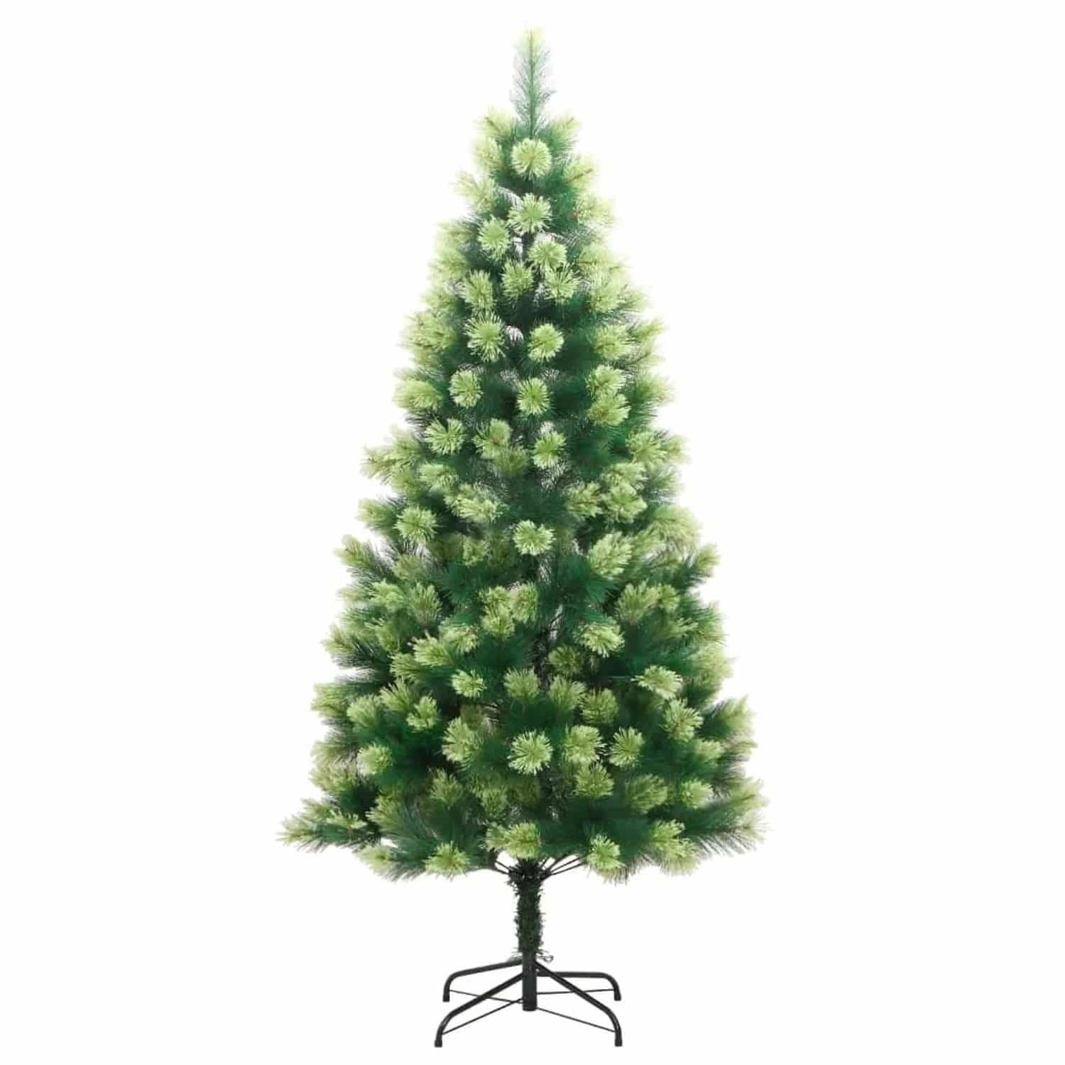 vidaXL Künstlicher Weihnachtsbaum Klappbar mit Ständer 210 cm Modell 1