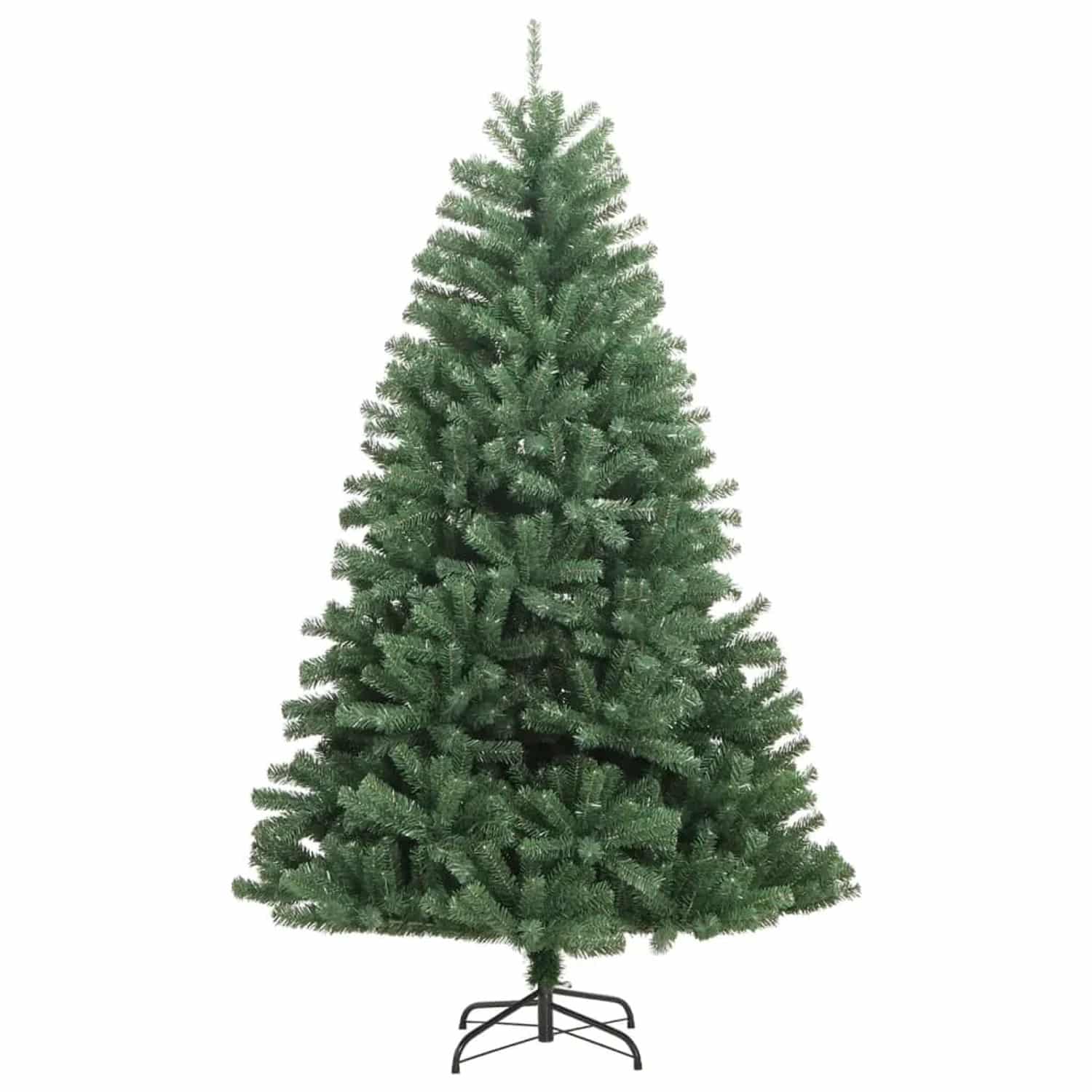 vidaXL Künstlicher Weihnachtsbaum Klappbar mit Ständer Grün 150 cm Modell 1