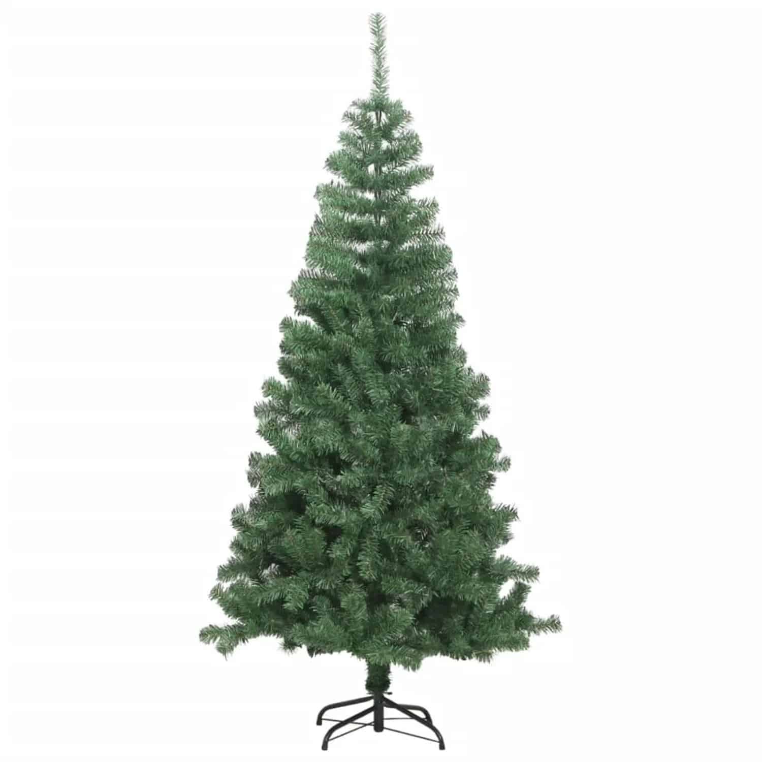 vidaXL Künstlicher Weihnachtsbaum L 240 cm Grün 244192