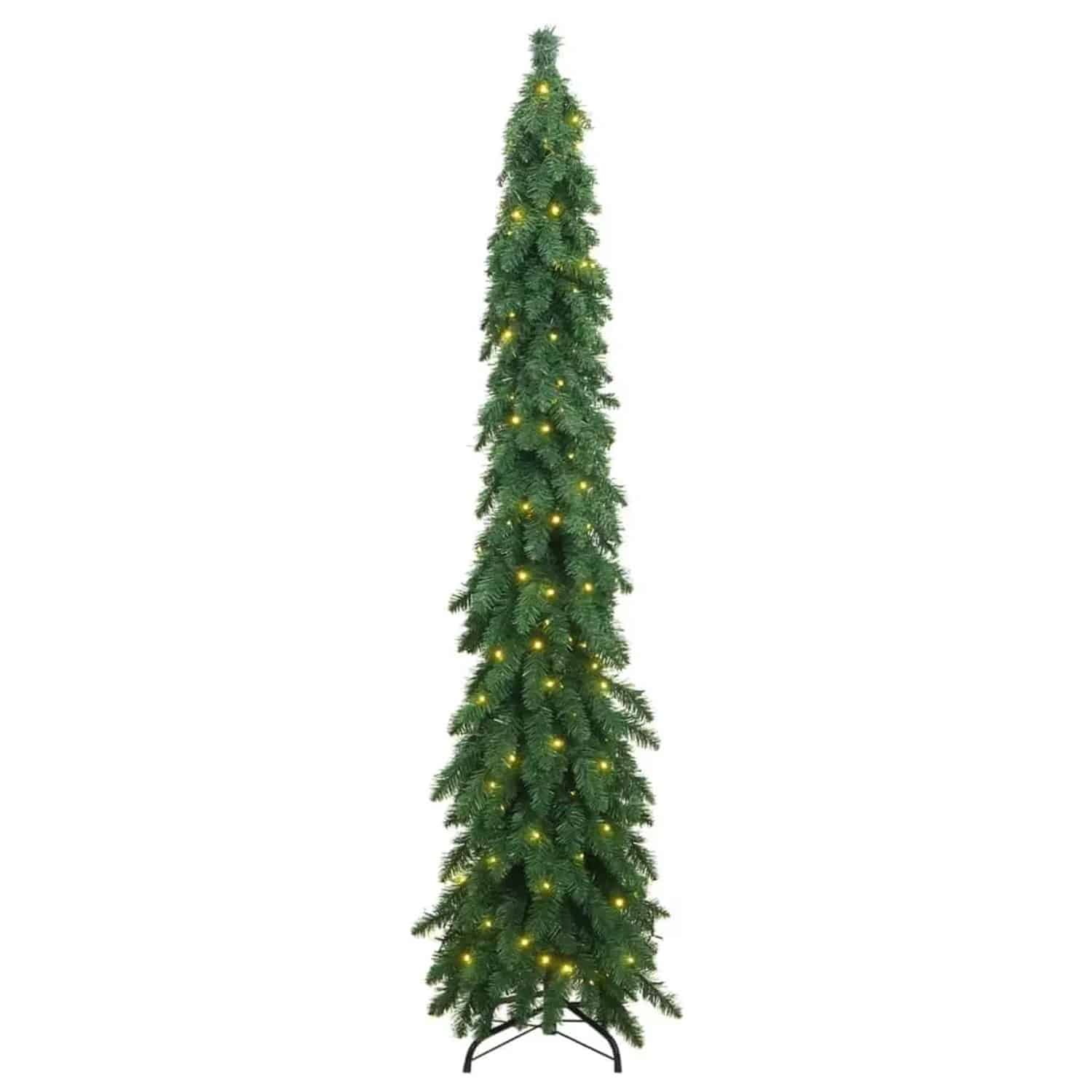 vidaXL Künstlicher Weihnachtsbaum mit 130 LEDs 210 cm