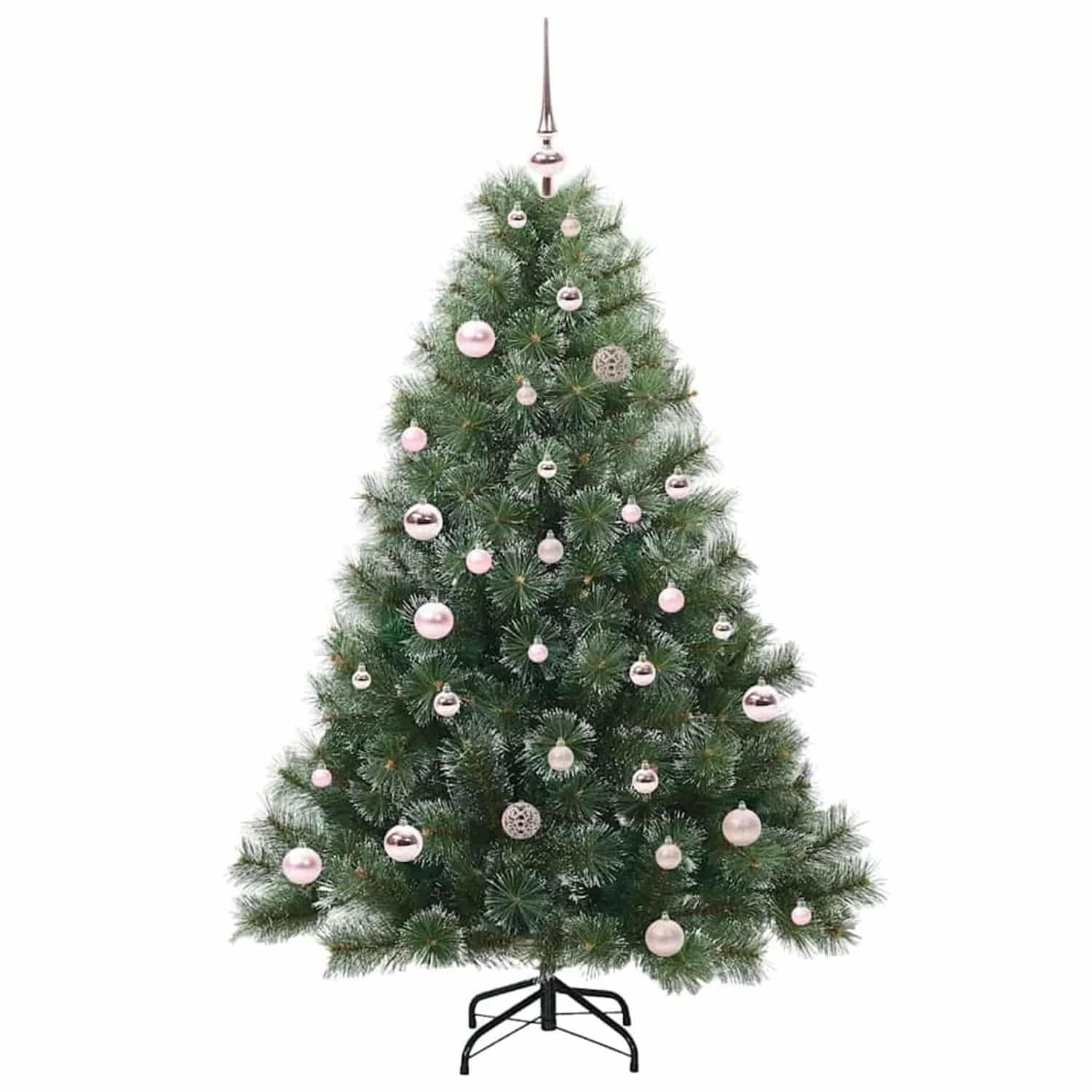vidaXL Künstlicher Weihnachtsbaum mit 150 LEDs Grün 150 cm PE und PVC 3397837