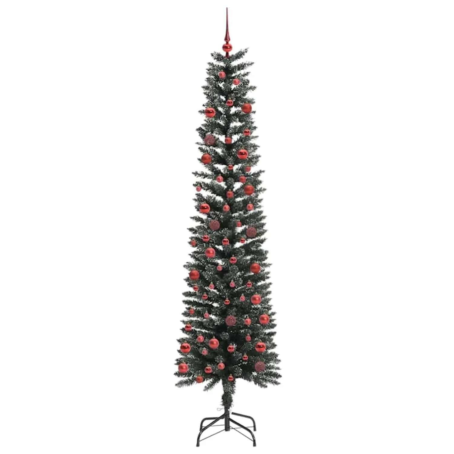 vidaXL Künstlicher Weihnachtsbaum mit 300 LEDs Grün 58 x 58 x 210 cm 3395952