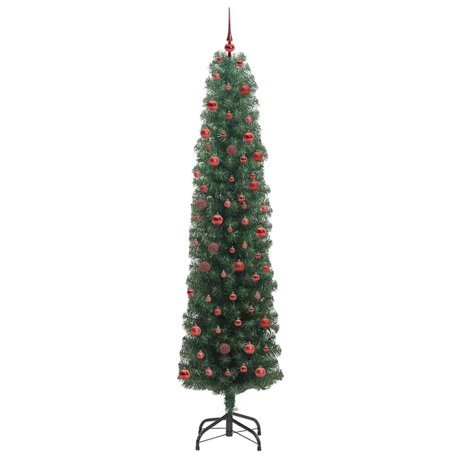 vidaXL Künstlicher Weihnachtsbaum mit 300 LEDs mit Ständer Grün 210 cm 3394956