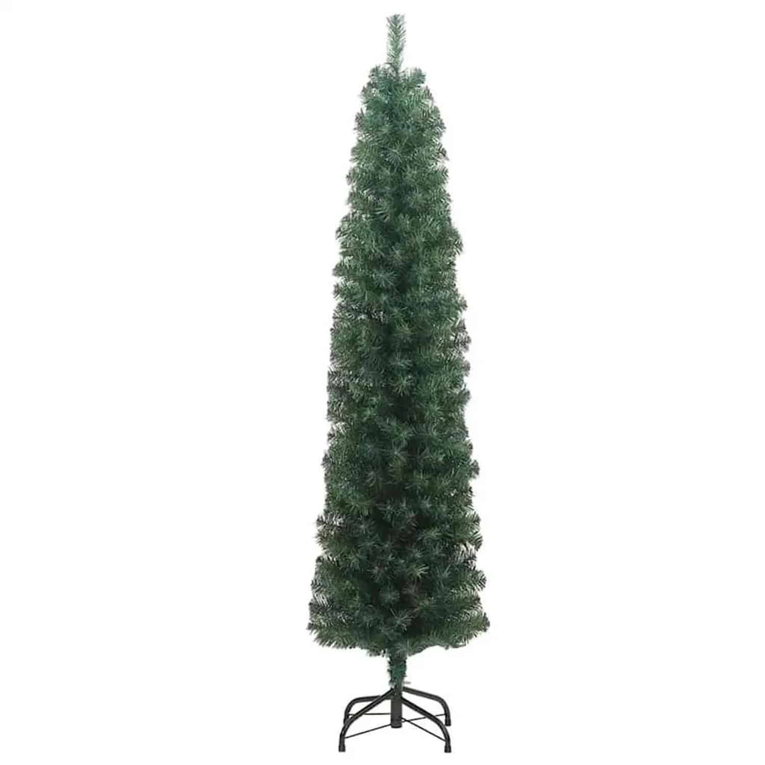 vidaXL Künstlicher Weihnachtsbaum mit 300 LEDs mit Ständer Grün 240 cm 3394965