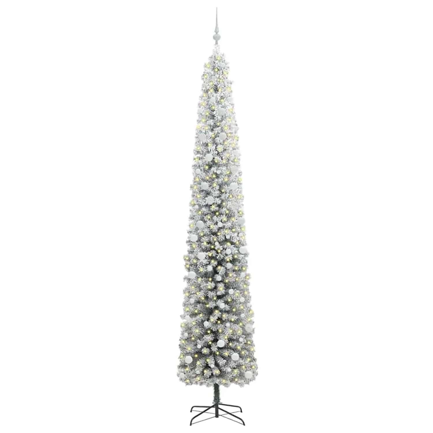 vidaXL Künstlicher Weihnachtsbaum mit 300 LEDs mit Ständer Grün 300 cm 3395065