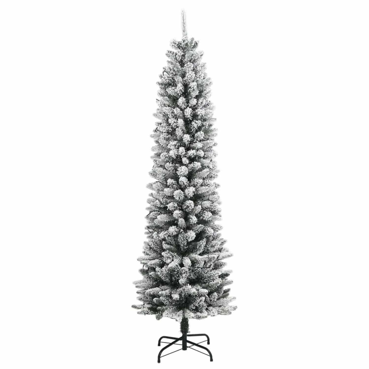 vidaXL Künstlicher Weihnachtsbaum mit Schnee 150 LEDs 150 cm 3315769