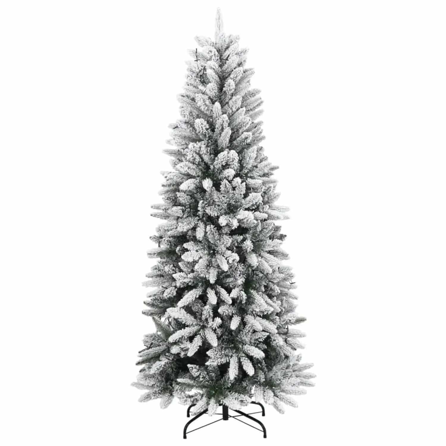 vidaXL Künstlicher Weihnachtsbaum mit Schnee 300 LEDs 180 cm 3315765