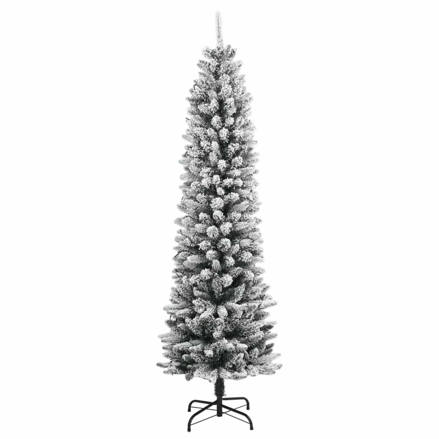 vidaXL Künstlicher Weihnachtsbaum mit Schnee 300 LEDs 240 cm 3315772