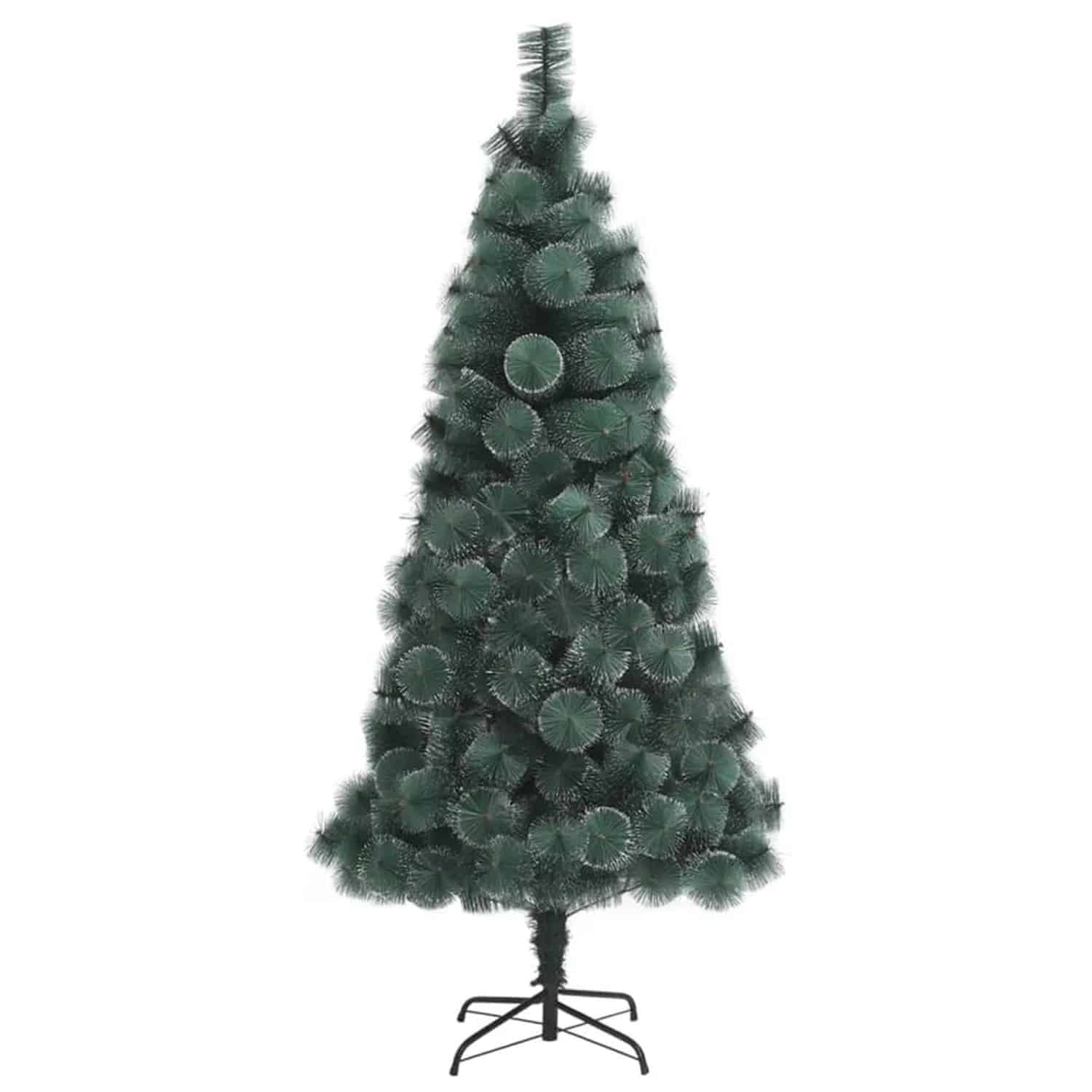 vidaXL Künstlicher Weihnachtsbaum mit Ständer Grün 120 cm PET 328482