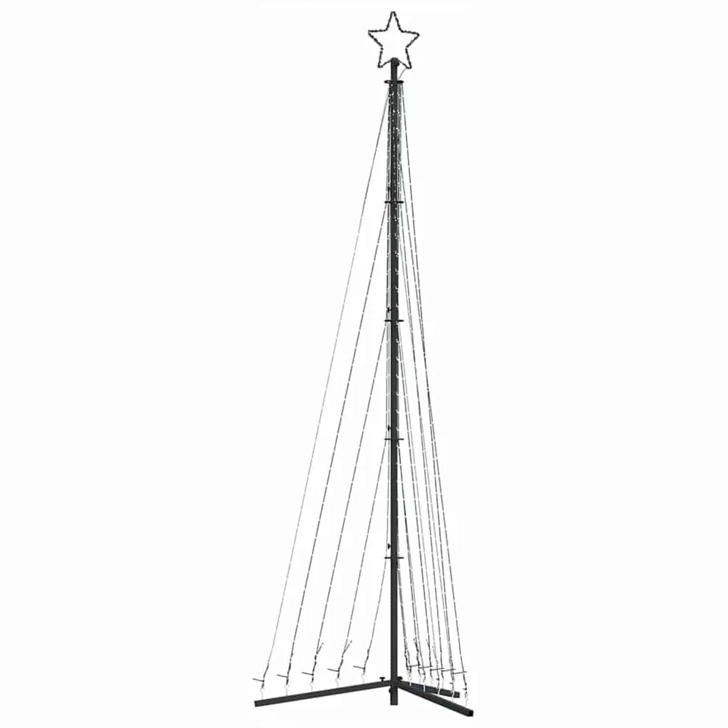 vidaXL LED Weihnachtsbaum 495 LEDs Blau 300